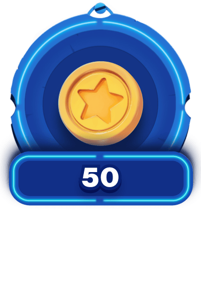 Sammle 50 Münzen